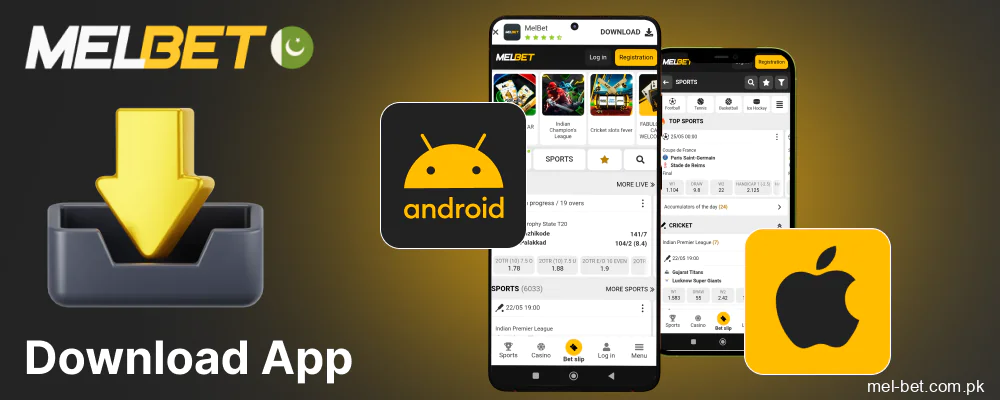 How to download the Melbet app on Android and iOS in Pakistan